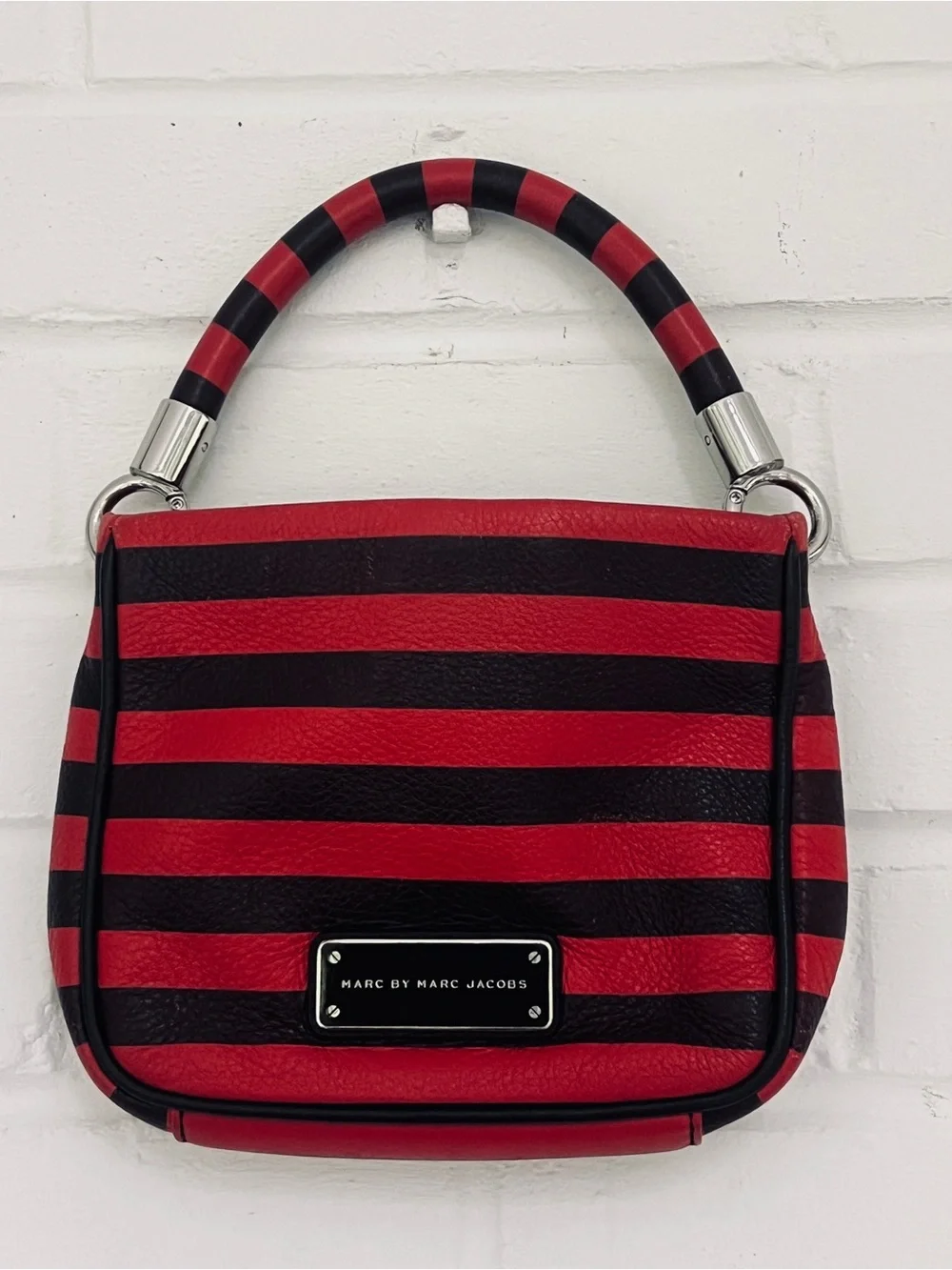 Vintage Marc by Marc Jacobs Mini Bag Red Black Leather